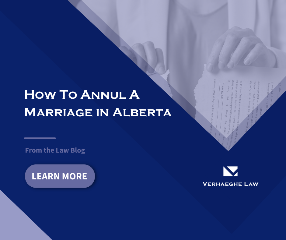 How To Annul A Marriage In Alberta