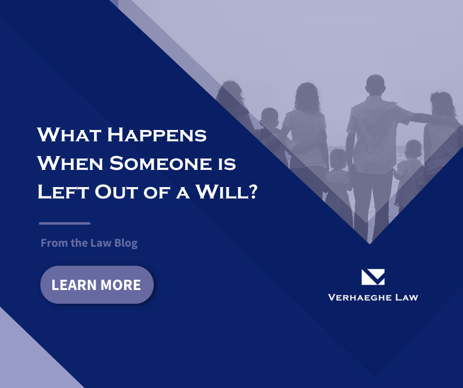 What Happens When Someone is Left Out of a Will?