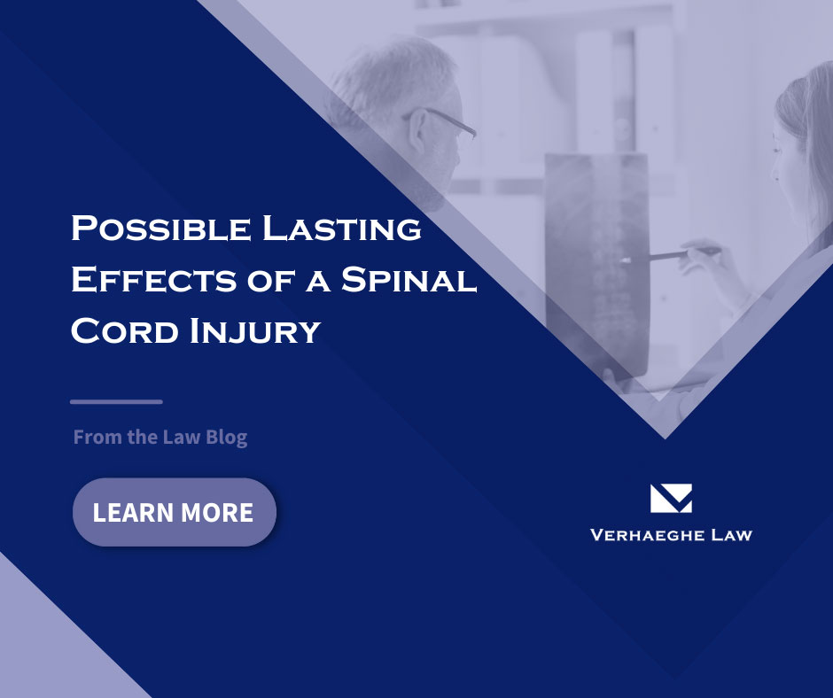 Possible Lasting Effects of a Spinal Cord Injury