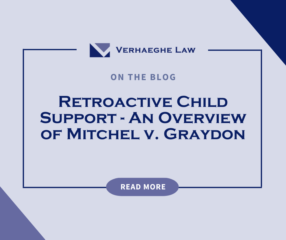 Retroactive Child Support - An Overview of Mitchel v. Graydon