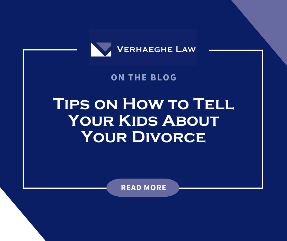 Tips on How to Tell Your Kids About Your Divorce