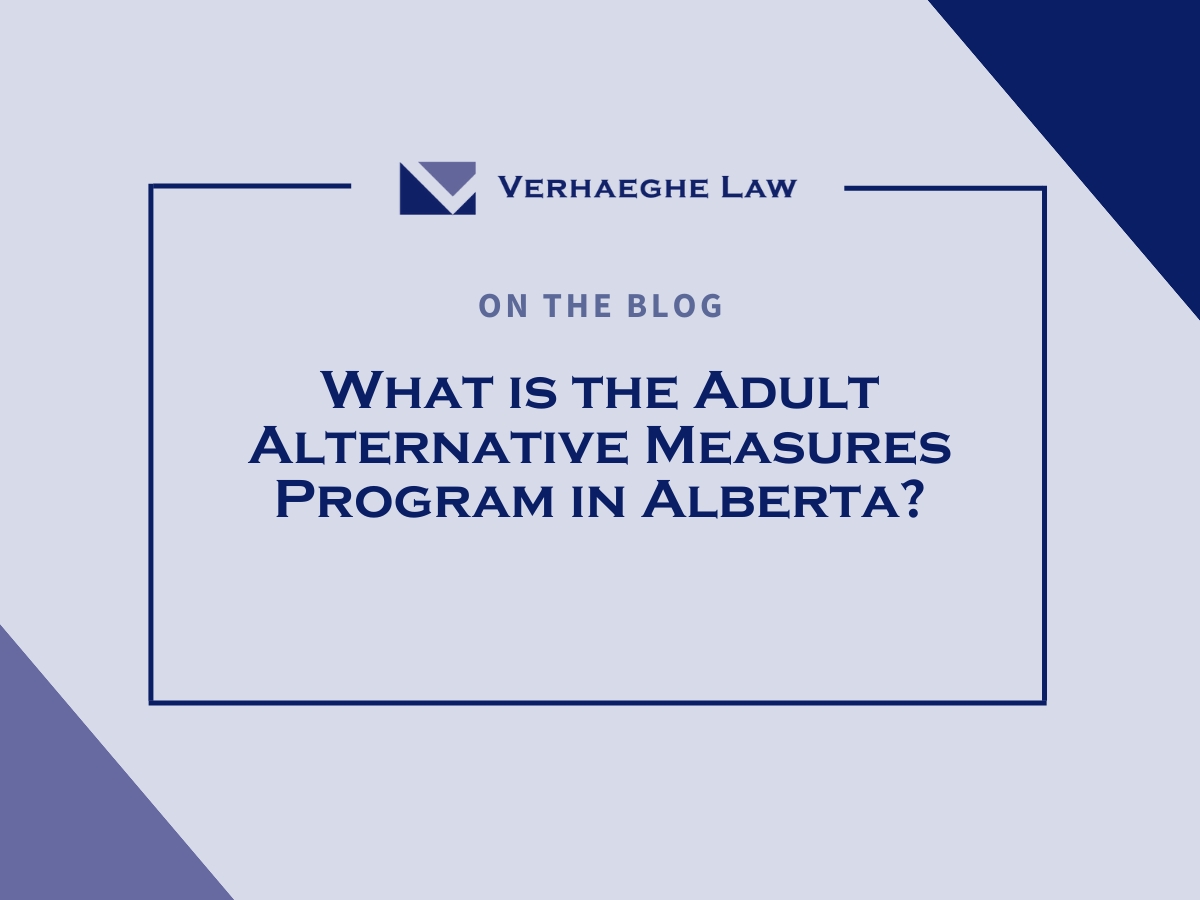 What is the Adult Alternative Measures Program in Alberta?