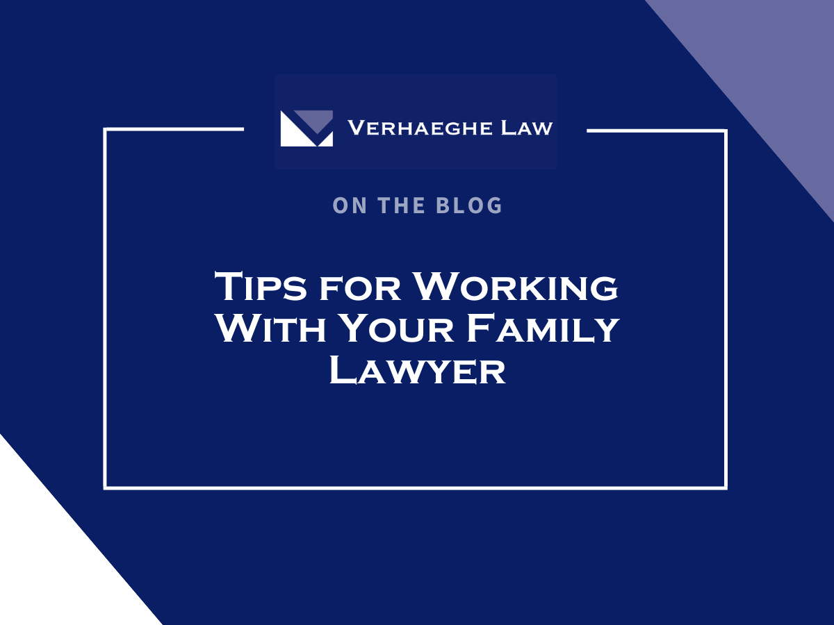 Tips for Working With Your Family Lawyer